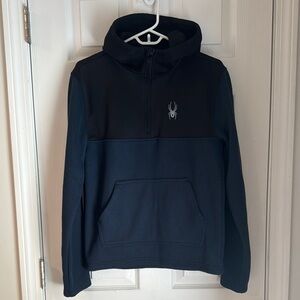 Spyder Black & Navy Hoodie